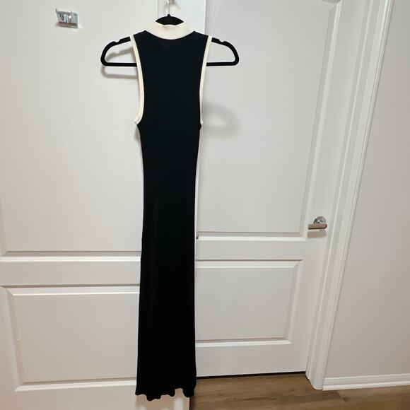 Sandro Gabriel 2-tone maxi dress - Picture 6 of 10